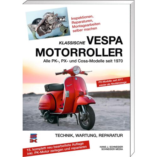 Motorrad Reparaturanleitungen Klasing-Verlag Vespa Motorroller Technik - Wartung - Reparatur Neutral