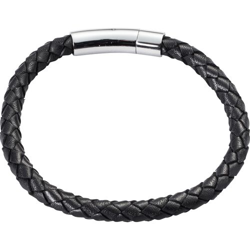 Gift Ideas Spirit Motors Leather & stainless steel bracelet 1.0 Neutral