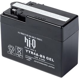 Batterie AGM Gel geschlossen HTR4A, 12V, 2,3Ah (YTR4A)