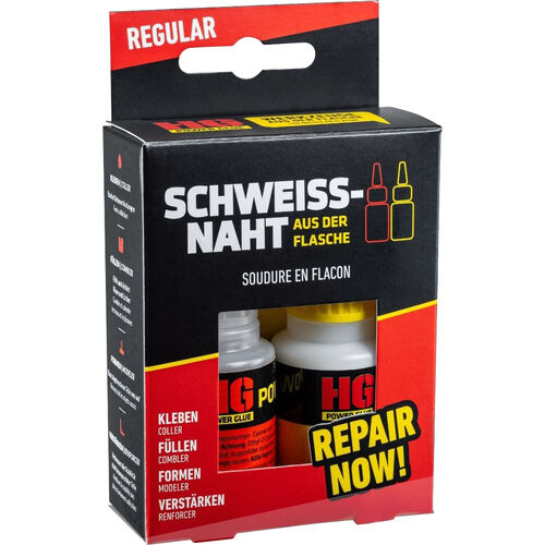 Dichten, Kleben & reparieren HG Powerglue Regular Schweissnaht a. d. Flasche 20g / 40g Neutral
