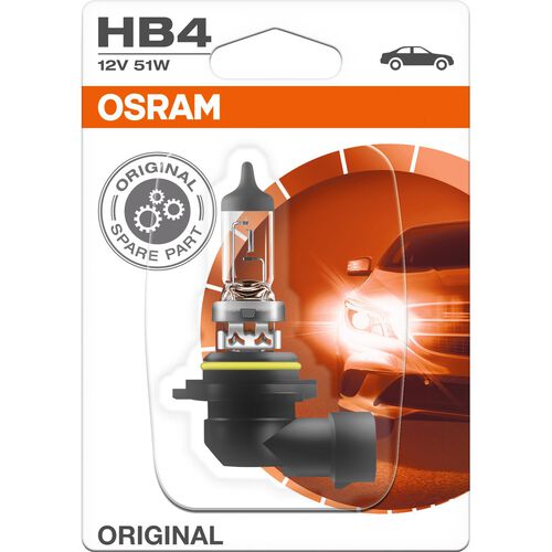 Ampoules & systèmes d’éclairage de moto Osram Original ampoule HB4 12V/51W base de prise P22d Neutre