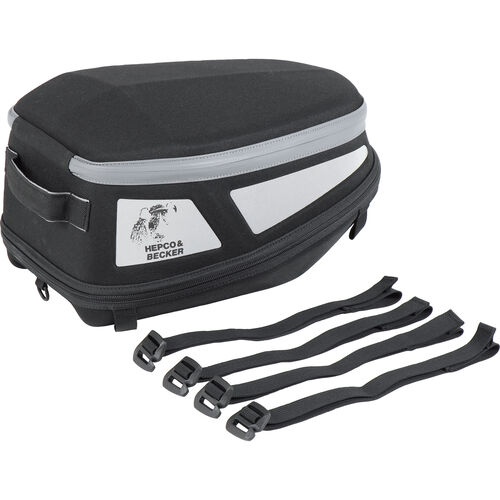 Sacs de selle & sacs rouleaux pour moto Hepco & Becker sac de queue Royster Sport 11-15 litres noir/gris Neutre