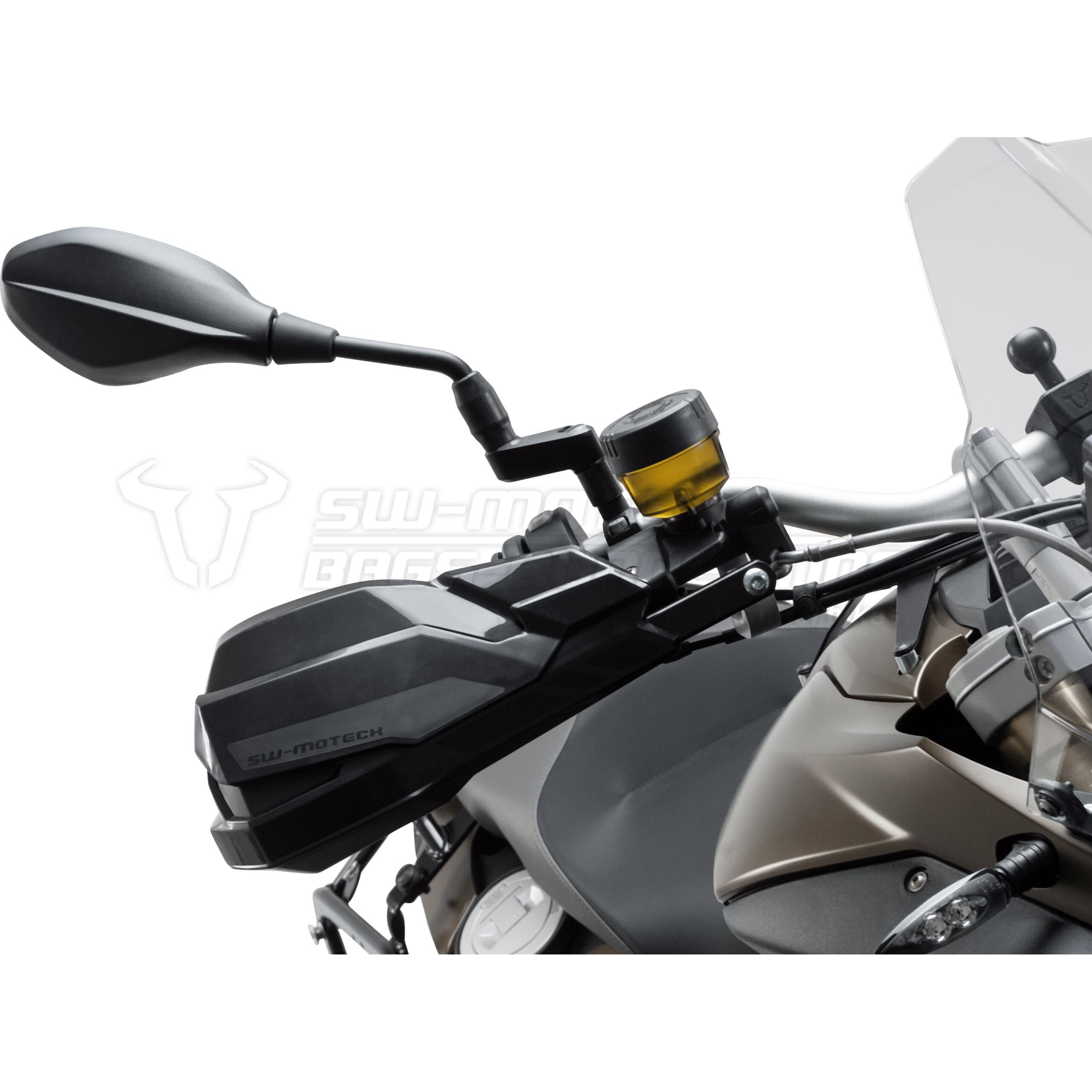 SW-Motech Kobra Motorrad Handprotektoren Paar mit Aluminiumrahmen