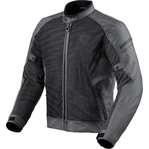 Motorcycle Textile Jackets REV'IT! Torque 2 H2O Textile Jacket Grey