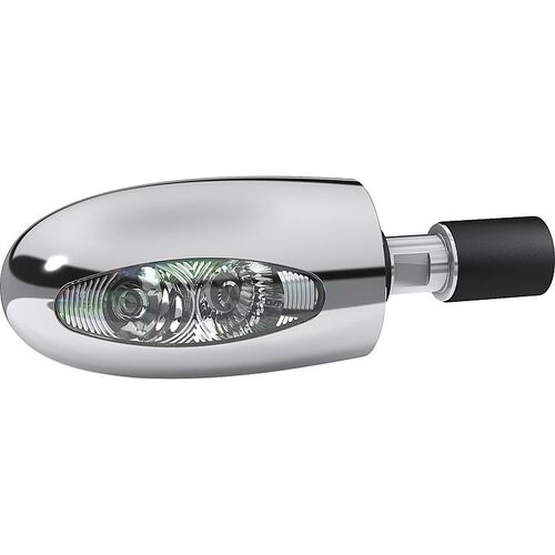 Blinker Kellermann LED Lenkerendenblinker BL1000 chrom mit klaren Glas Neutral