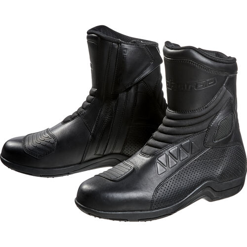 Chaussures et bottes de moto Tourer Pharao Lucania WP Bottes de moto courtes Noir