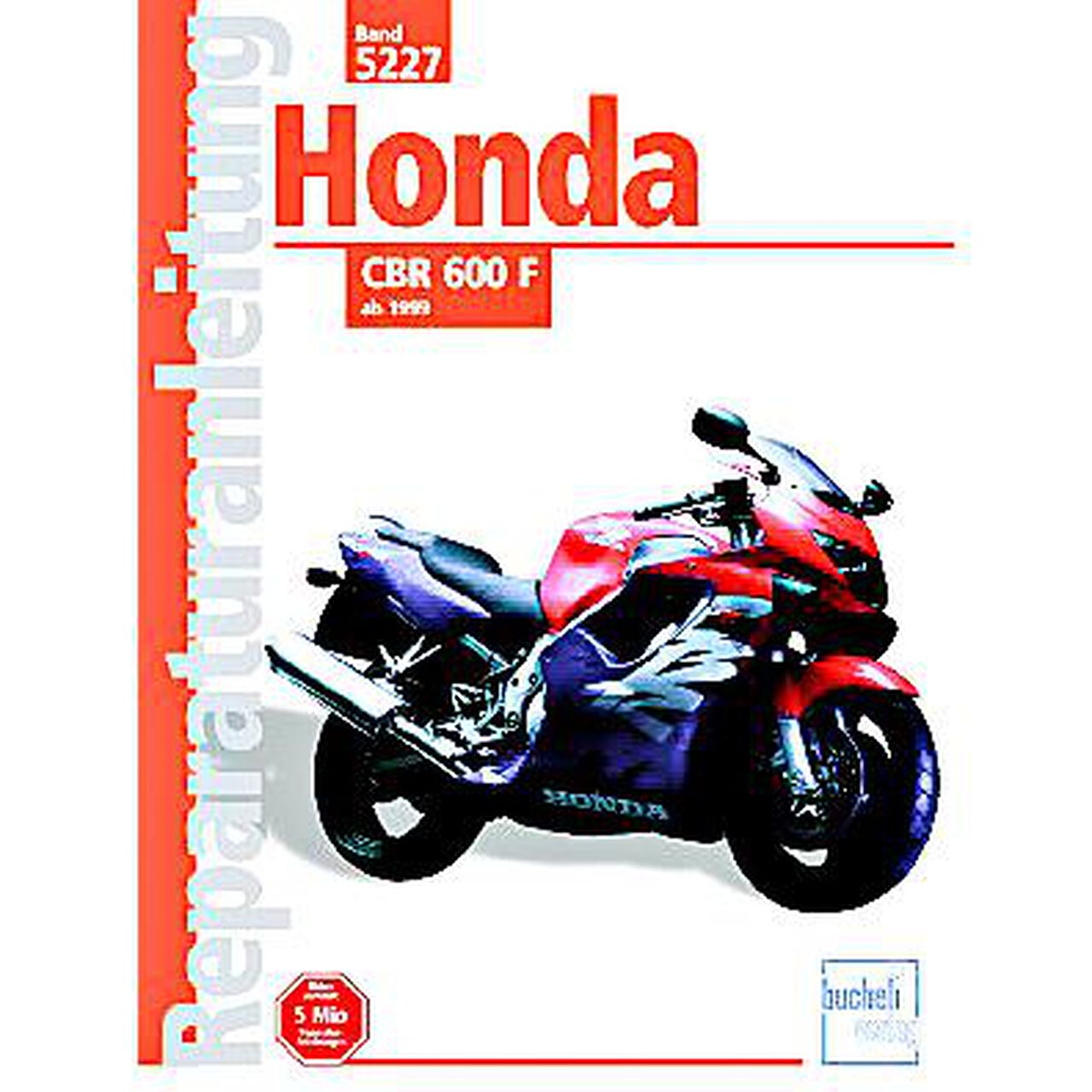 repair manual german Bucheli Honda CBR 600 F 1999 to 2000