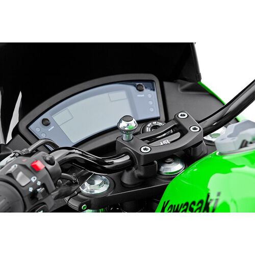 Motorcycle Navigation & Smartphone Holders Berni`s satnav holder NH1-10 1"ball with M8x1,25 screw  chrome look Brown