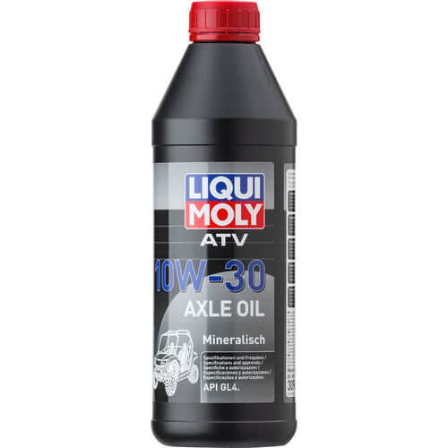 Motorcycle Transmission Oil Liqui Moly ATV Axle Oil 10W-30 1 liter Neutral
