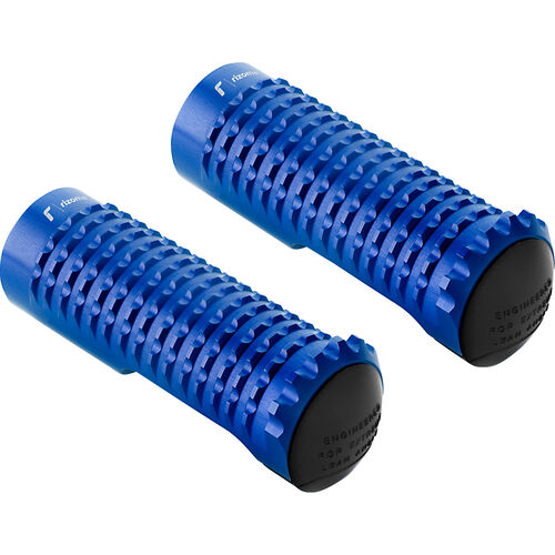 Motorcycle Footrests & Foot Levers Rizoma footpegs Ø18mm Extreme without adapter joints!! PE631U blue