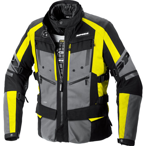 Motorcycle Textile Jackets SPIDI 4 Season Evo H2Out Textile Jacket Yellow