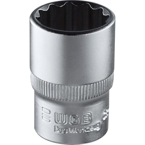 WGB 10mm (3/8") socket wrench insert, 12-point