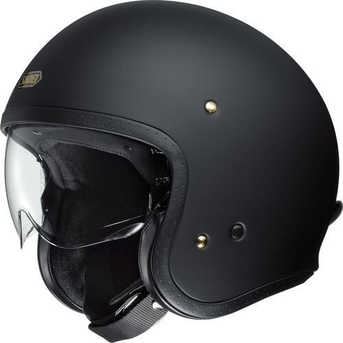 Shoei J.O Open-Face-Helmet flat black