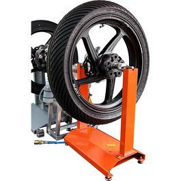 Everything For The Tire Hi-Q Tools balancing machine for 12-33mm axle diameter orange Black