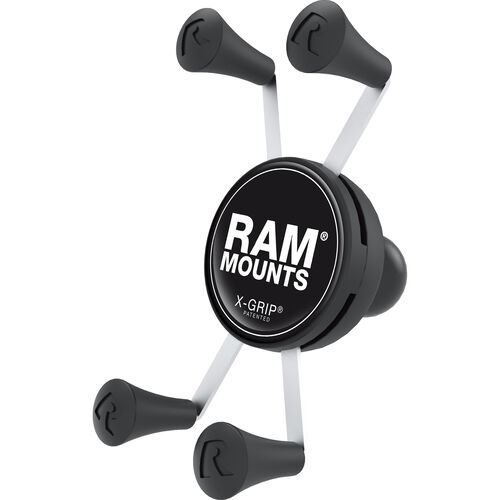 Motorrad Navi- & Smartphonehalter Ram Mounts X-Grip® Universalhalter für Smartphones klein RAM-HOL-UN7BU Grau