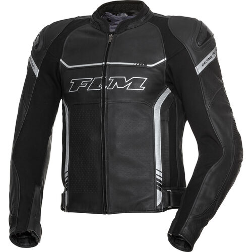Motorcycle Leather Jackets FLM Sports leather combi jacket 2.2