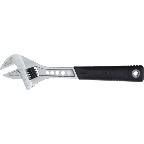 Adjustable wrench with soft handle
