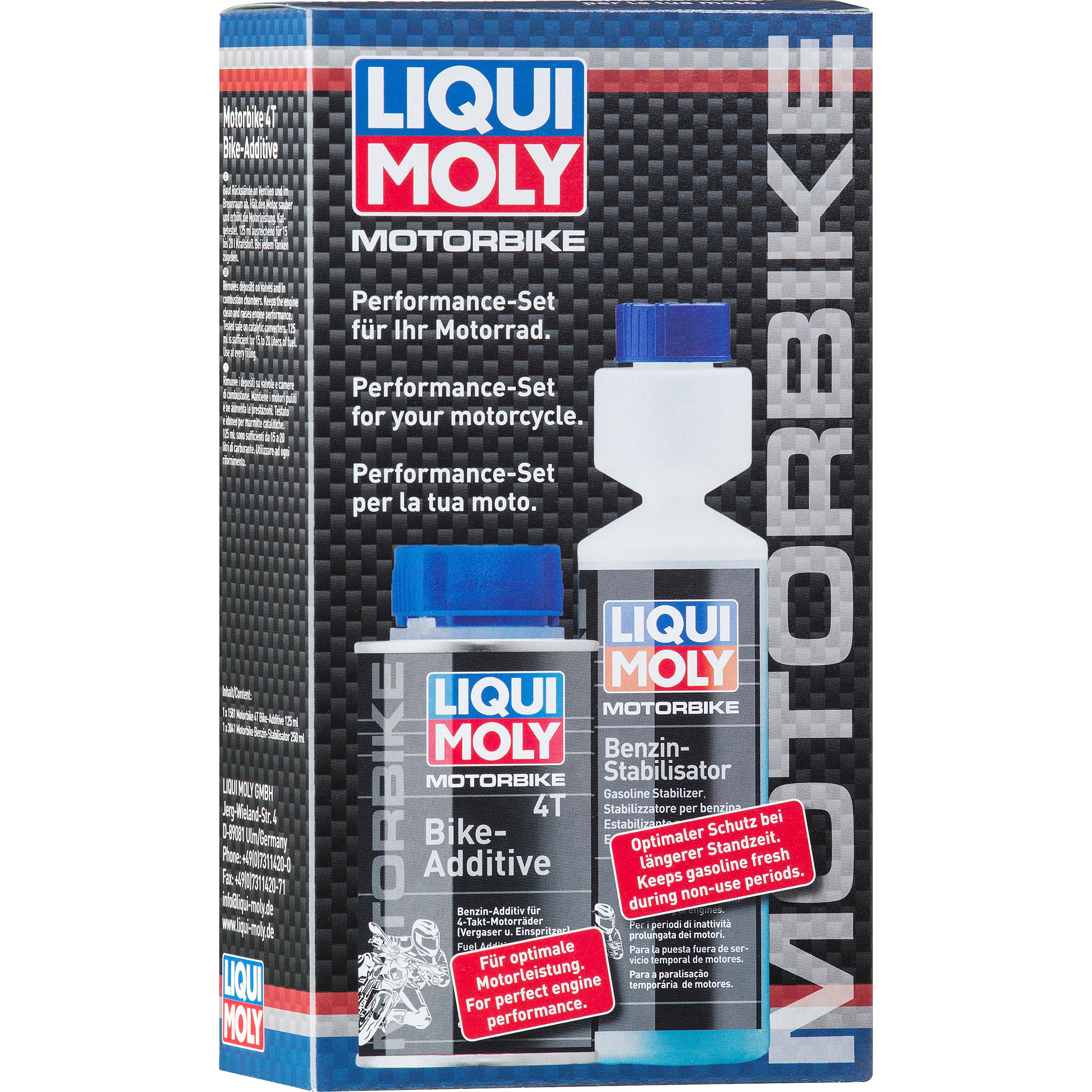 Liqui Moly Bike Additiv 4T 125ml+Benzin-Stabilisator 250ml Neutral