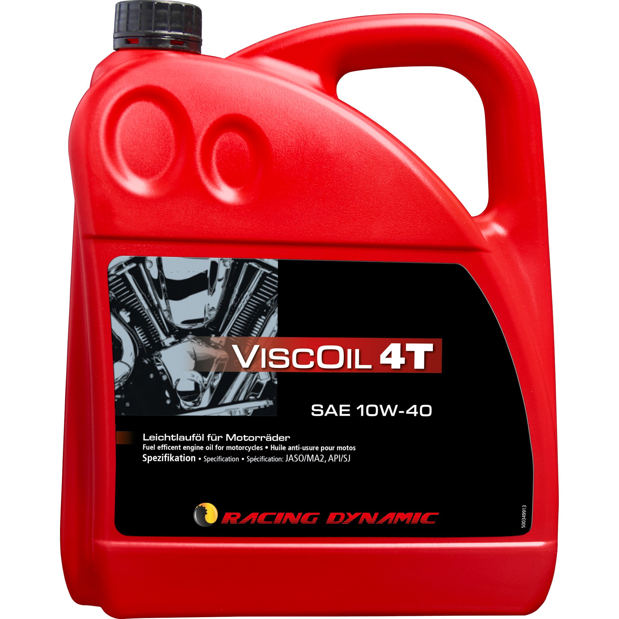 Racing Dynamic Motoröl Viscoil 4T SAE 10W-40 mineralisch 4000 ml