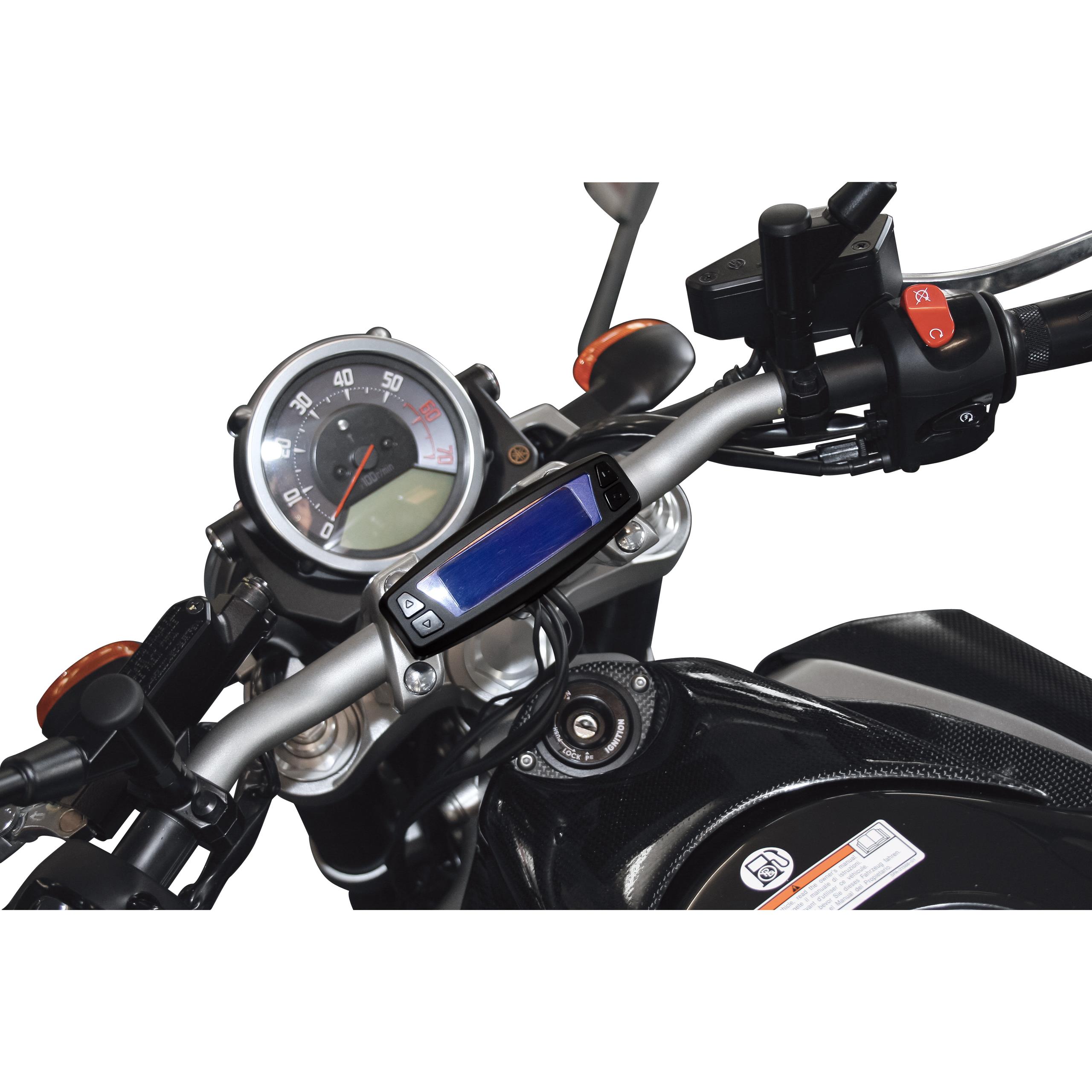 Compteur digital moto Asura noir Daytona - Starshop