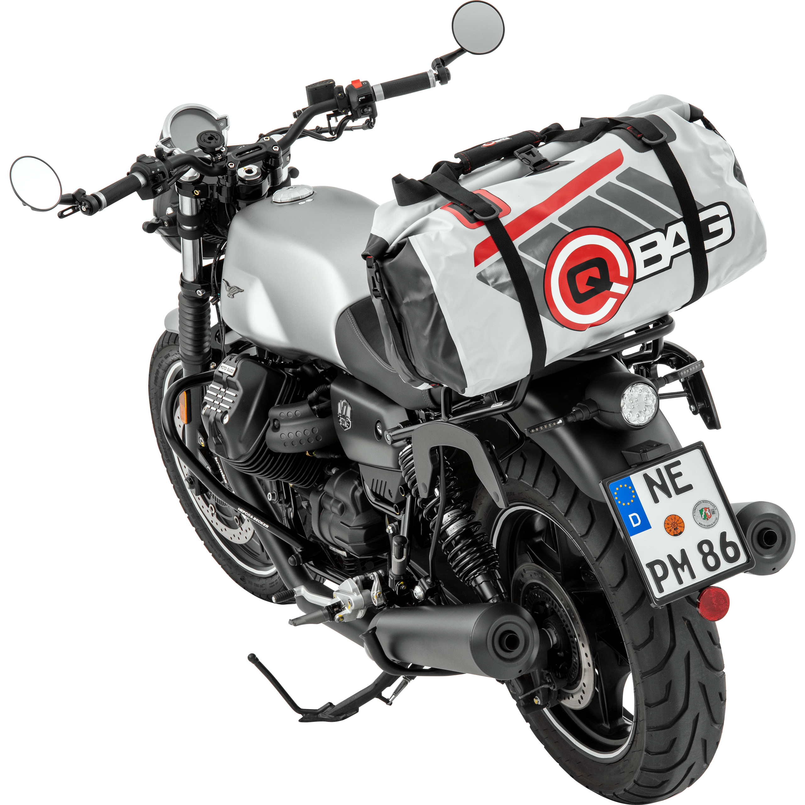 Acheter QBag Sacoche de selle/rouleau de bagages étanche DuffelBag 40 Noir  – POLO Motorrad