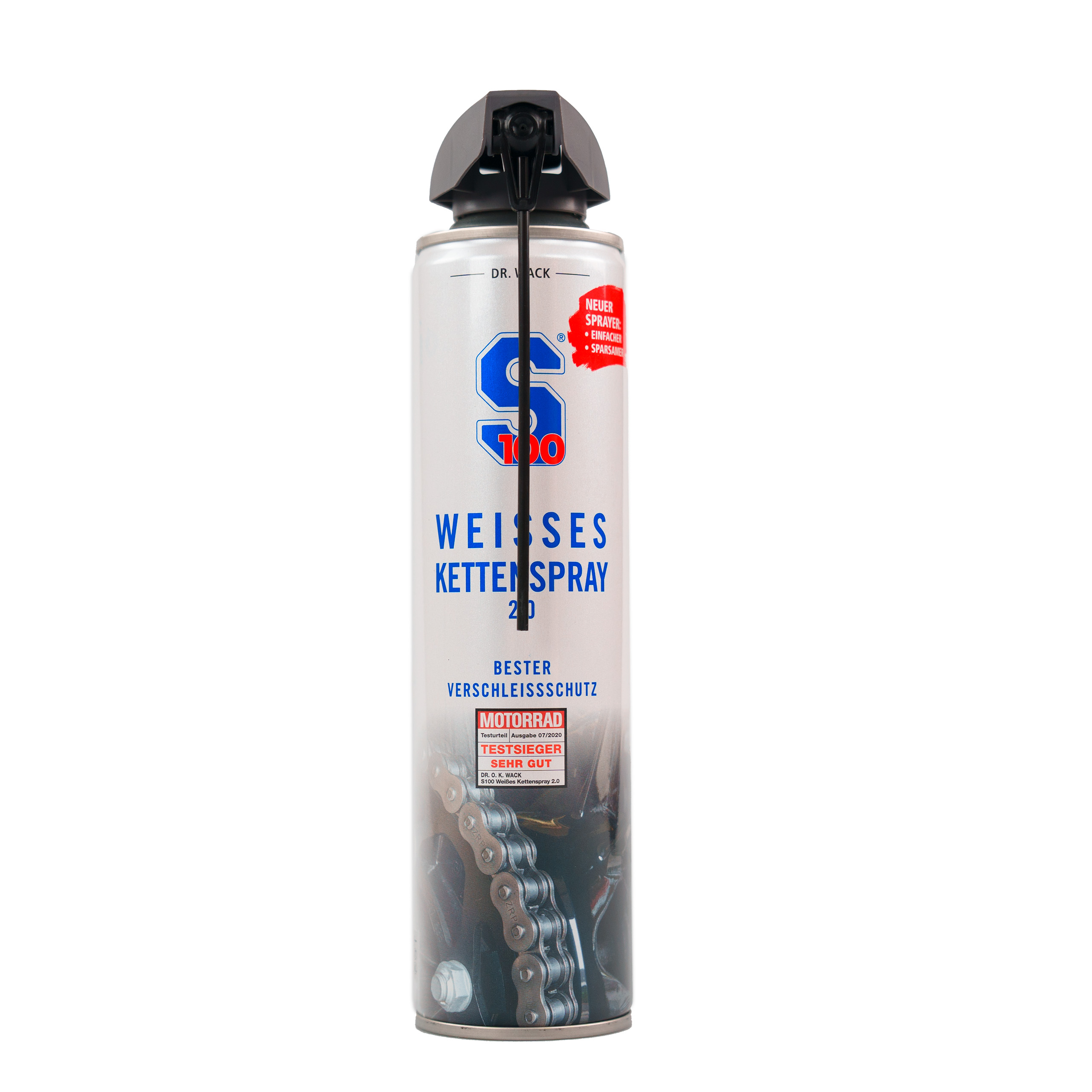 S100-Weißes Kettenspray 2.0 400 ml-0000989238000034