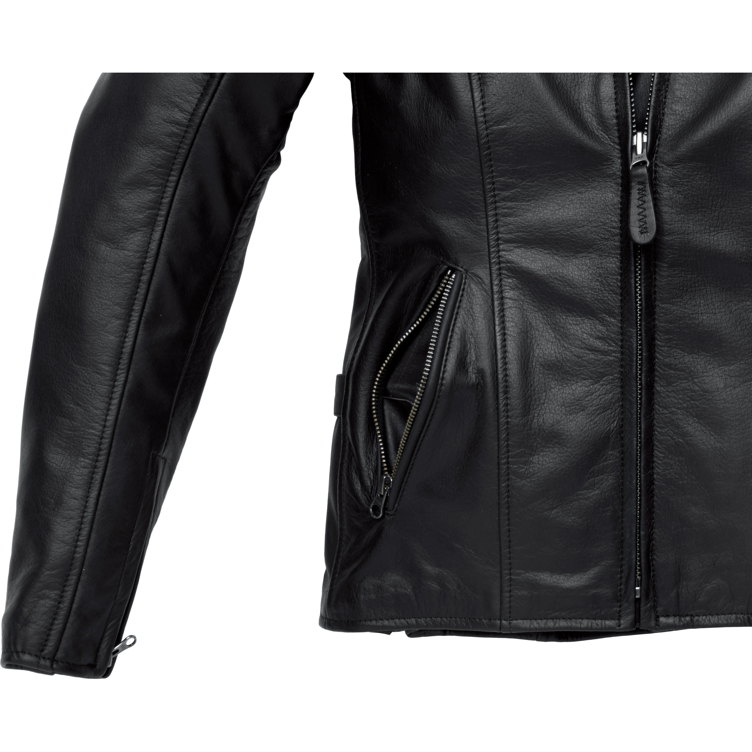 SPIDI-Rock Damen Lederjacke schwarz 38 (IT 44)-1006291999001406