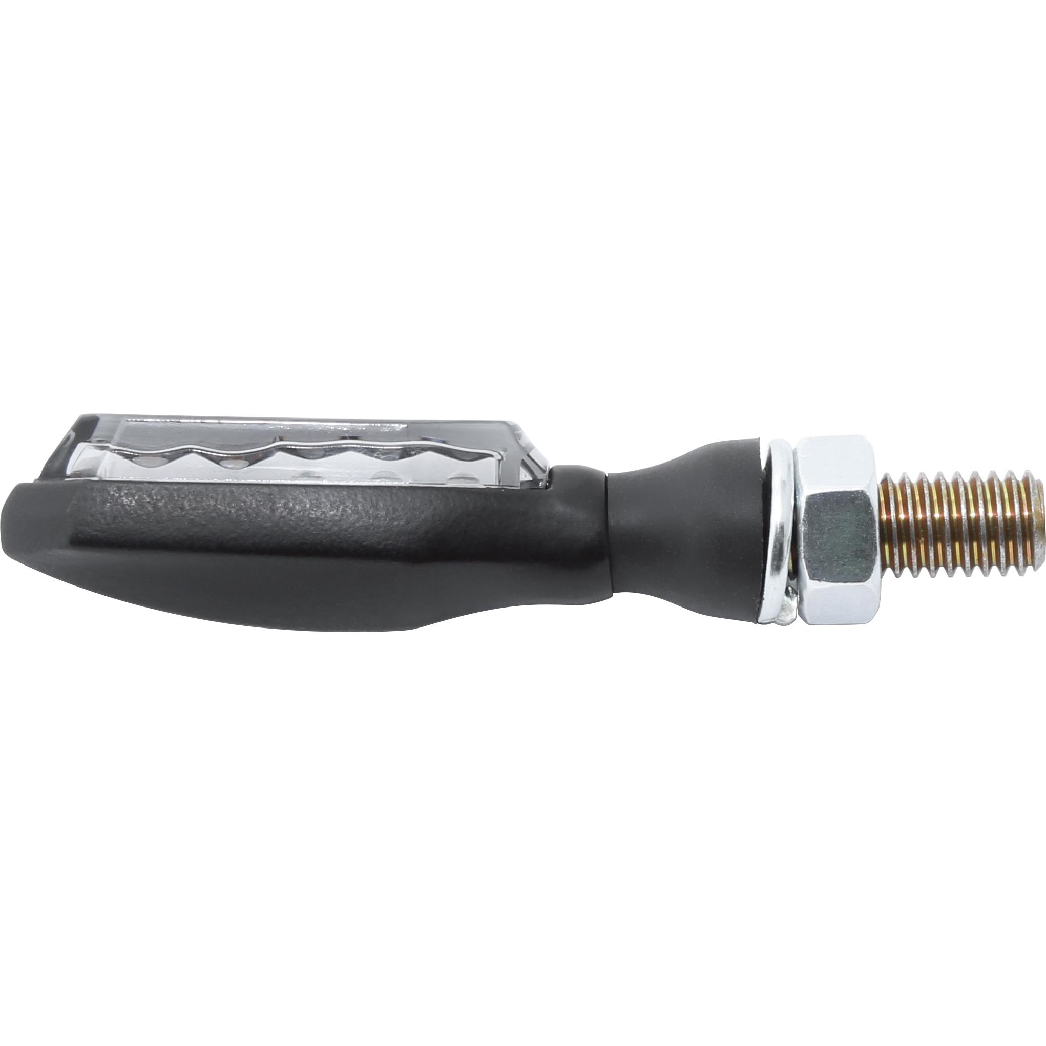 Highsider-LED Metall Rücklicht/Blinkerpaar Sonic-X1 M8 getöntes Glas-5705601029001210