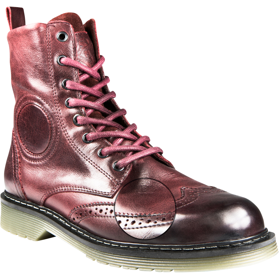 John Doe-Sixty Budapest Damen Stiefel rot-3005601999002