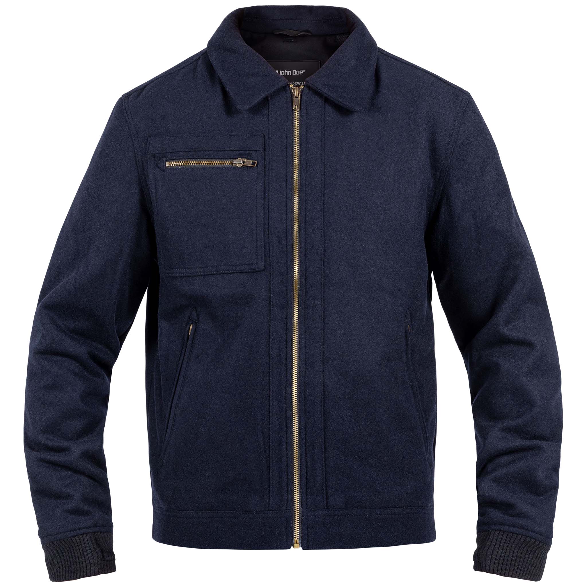 John Doe-Escape Wolljacke blau S-0000458005003008