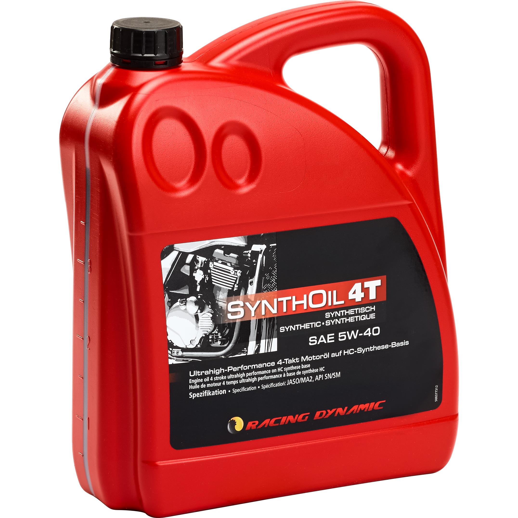 Racing Dynamic Motoröl Synthoil SAE 5W-40 synthetisch 4000 ml