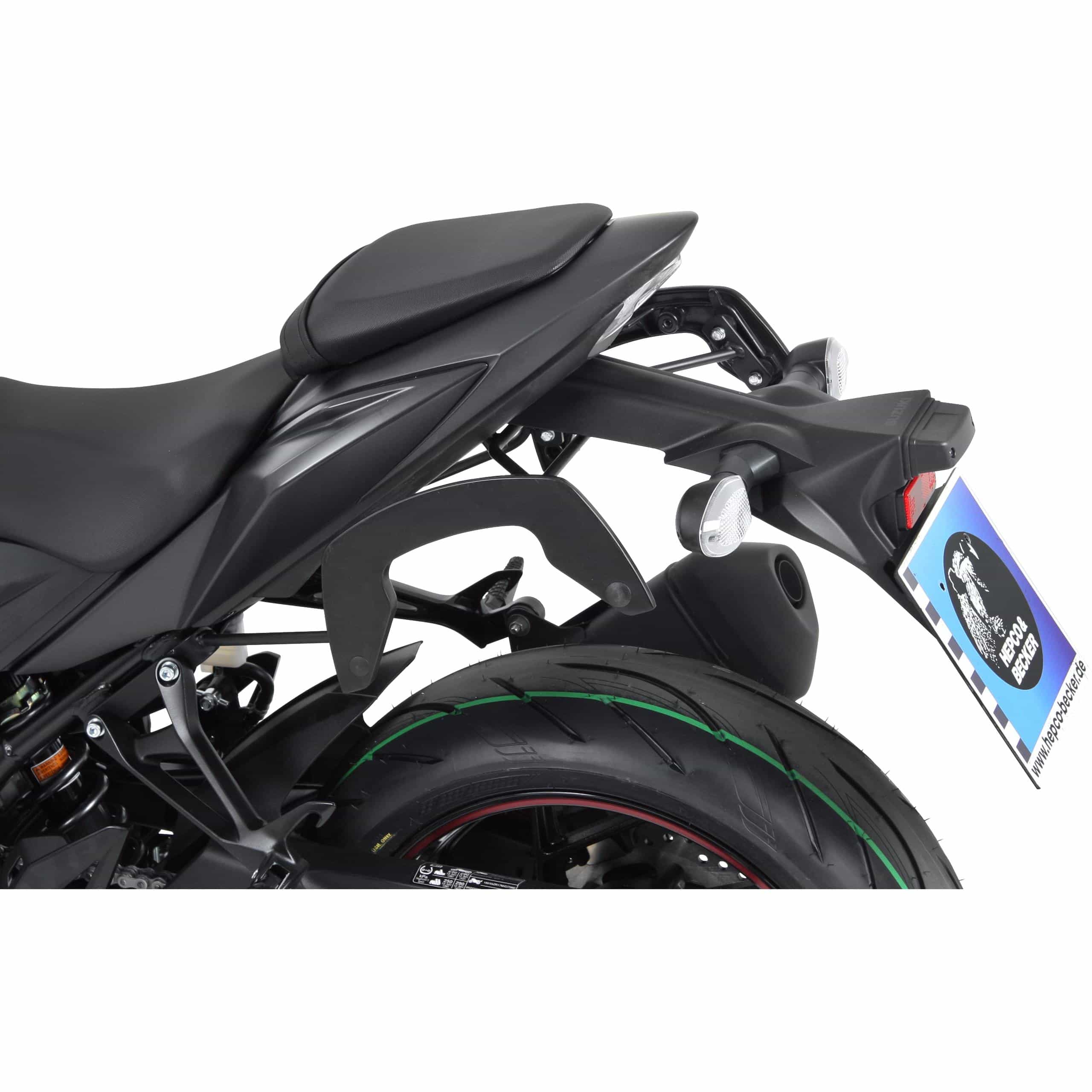 Hepco & Becker C-Bow Seitentaschenhalter schwarz für Suzuki GSX-S 750 - Motorradzubehör - Motorradgepäck