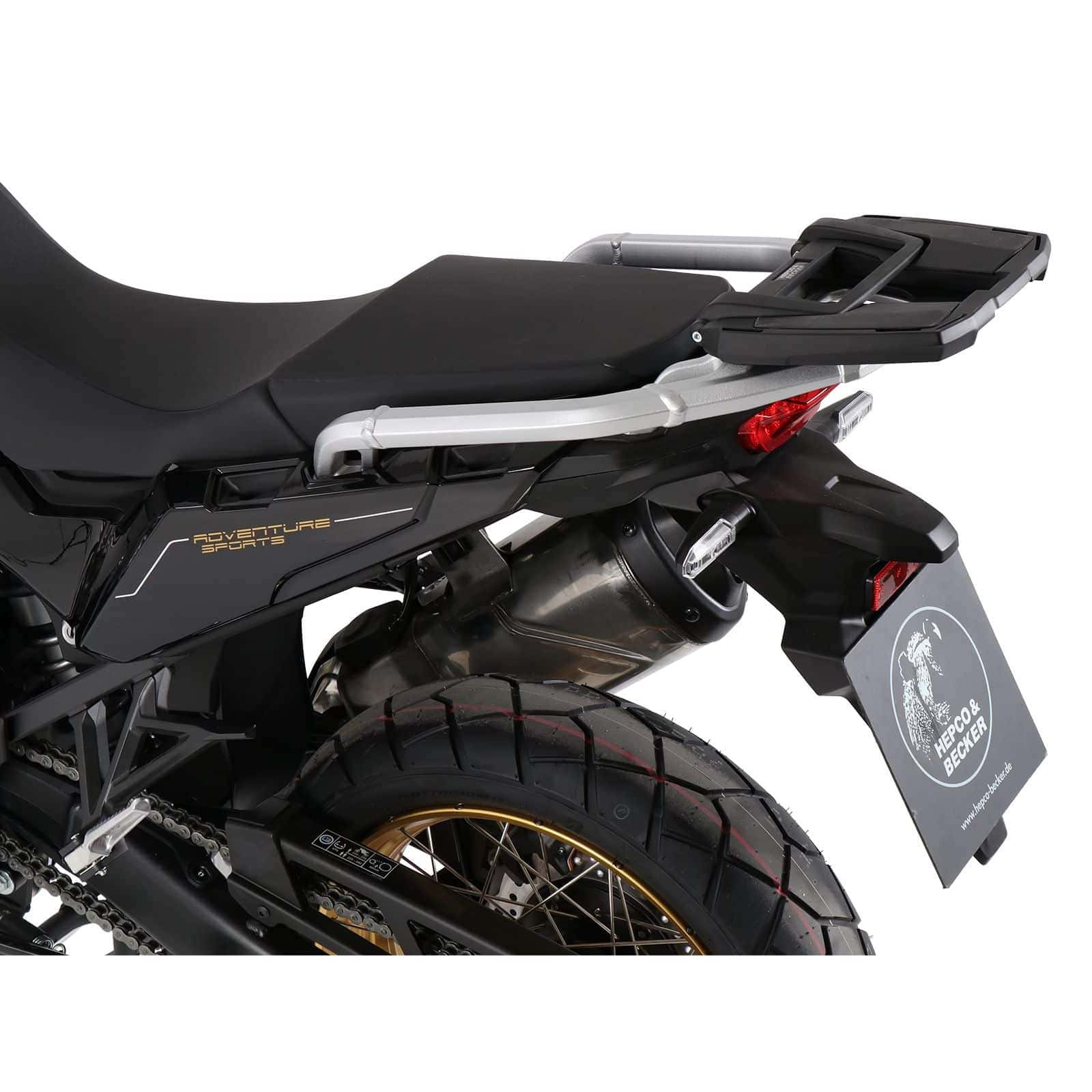 Hepco & Becker Gepäckträger Easyrack schwarz für Honda CRF 1100 ATAS - Motorradzubehör - Motorradgepäck