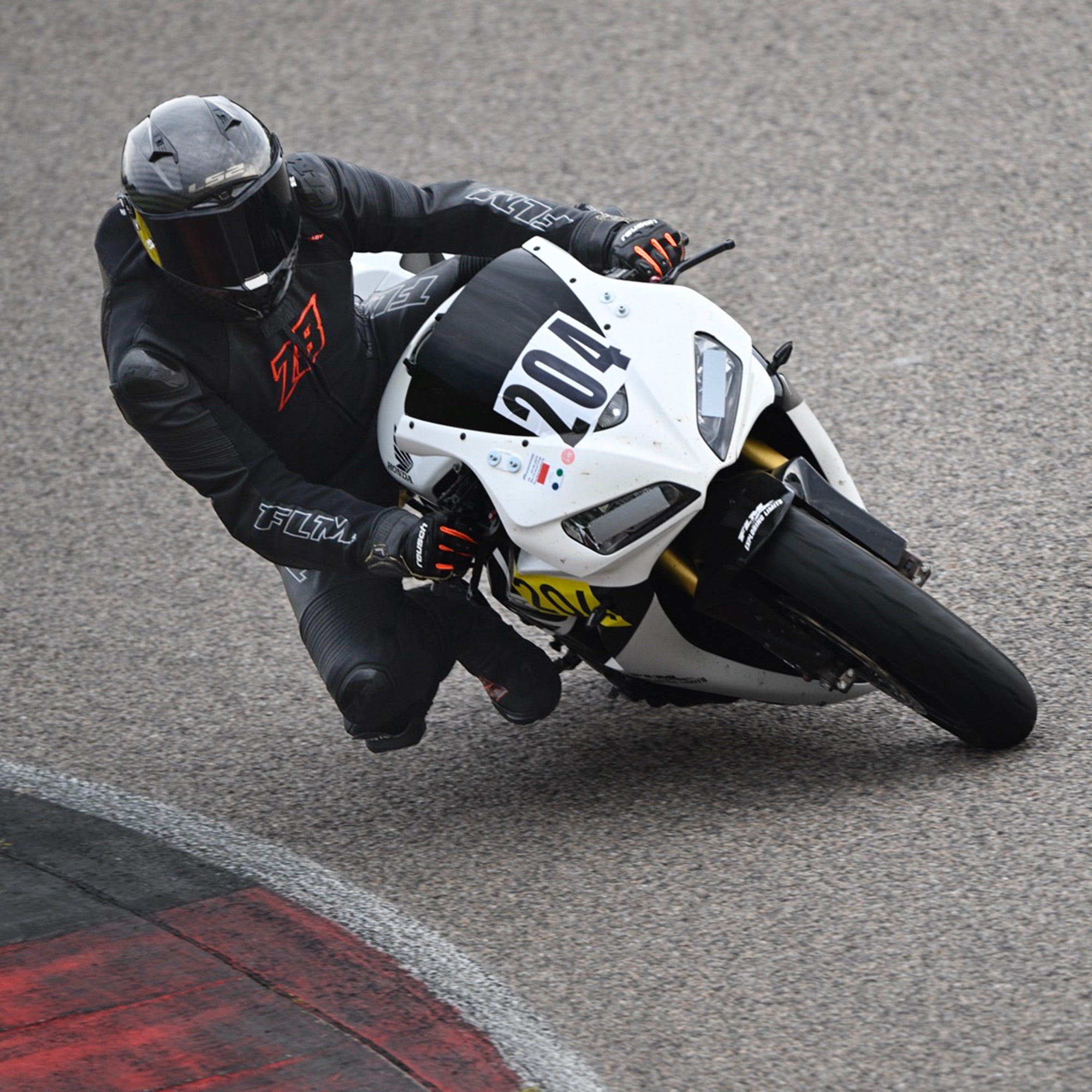 FLM-Assen Lederkombi 1-tlg. schwarz/anthrazit 50-0000830999084306