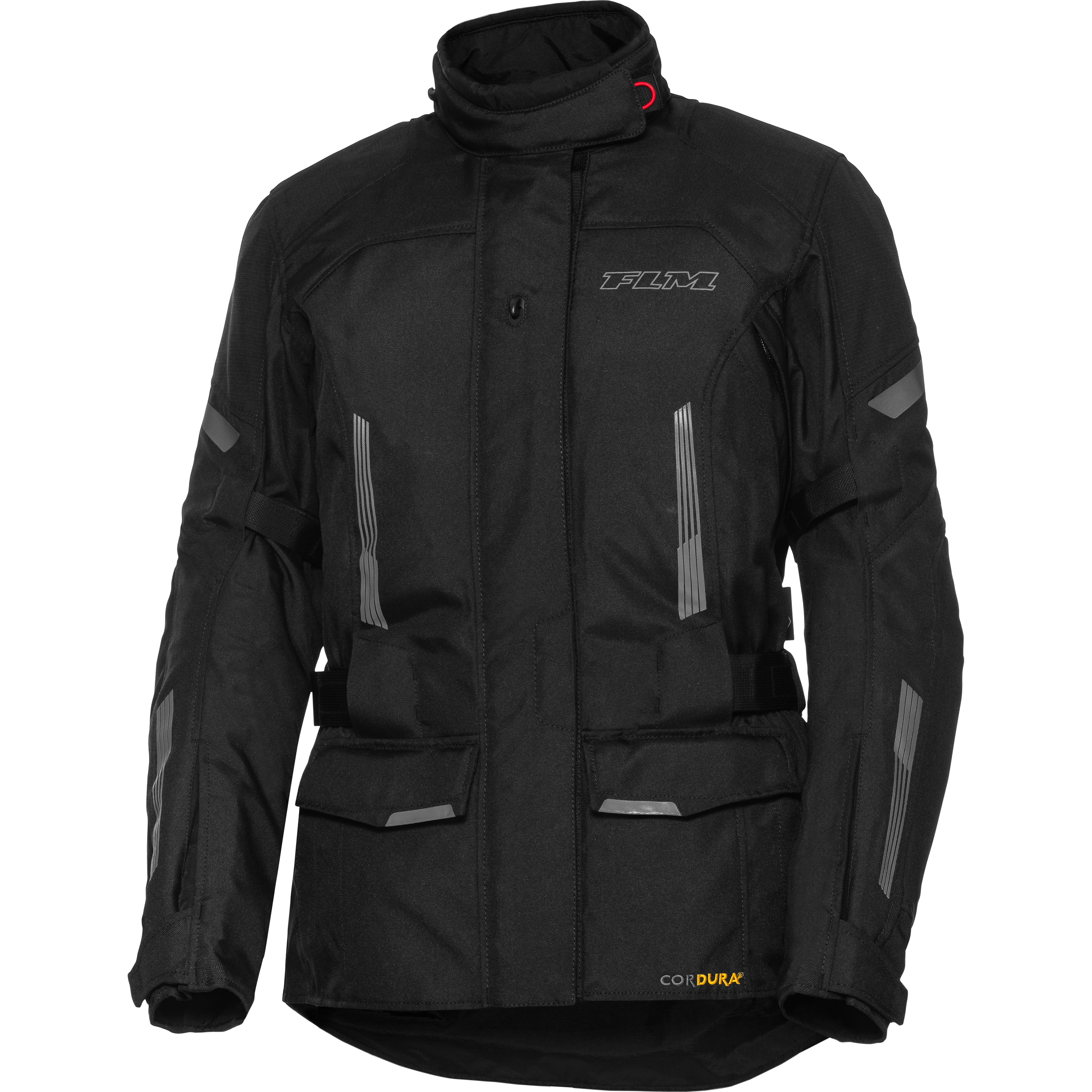 FLM Damen Touren Textiljacke 3.0 schwarz S - Motorradbekleidung - Touring Motorradbekleidung