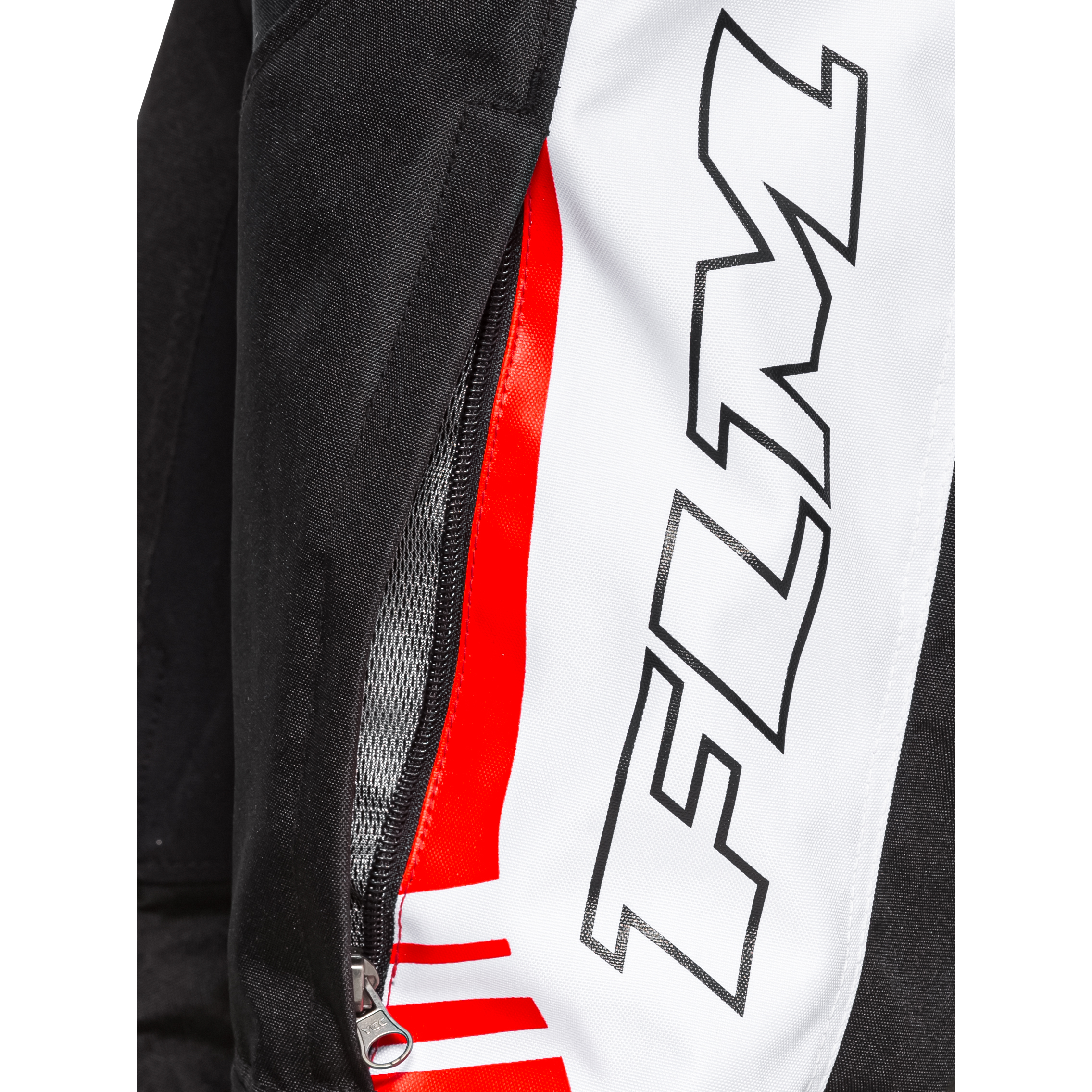 FLM-Traction Damen Textilhose schwarz/weiß XS-2100251003004107
