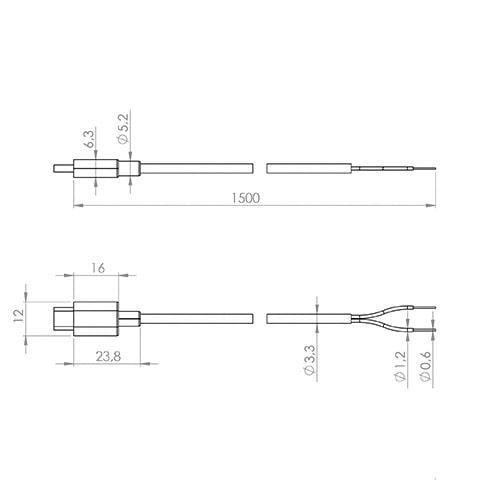SP Connect-Cable für Wireless Charging Module SPC zum Bordnetzanschluss-5741541181010011