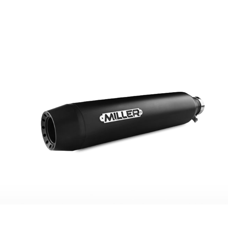 Miller Exhaust Auspuff Tapered schwarz für HD Street Bob (FXBBS) 2025- - Motorradteile & Ersatzteile - Auspuff