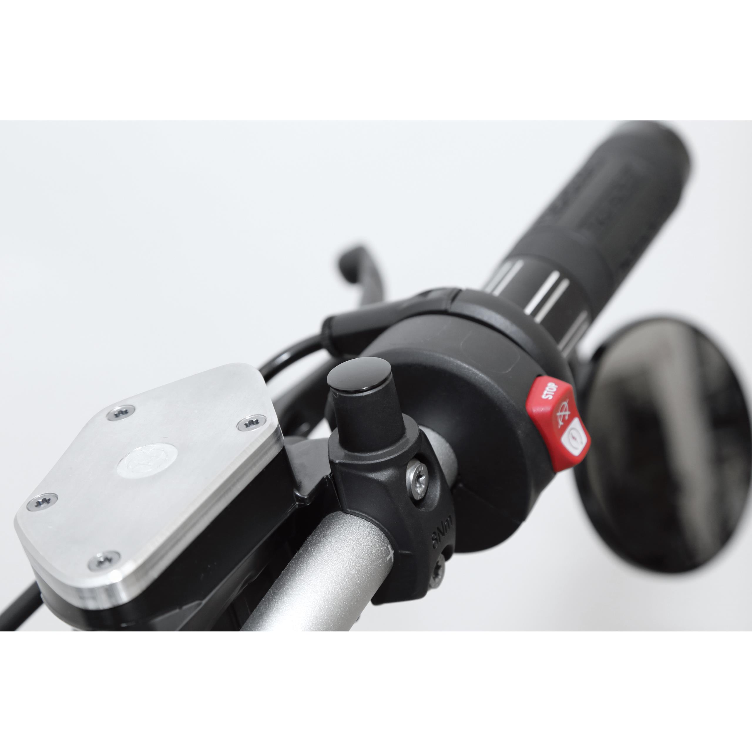 Hashiru-Abdeckkappenpaar Alu CNC für M10 Spiegelgewinde-5724141174004740