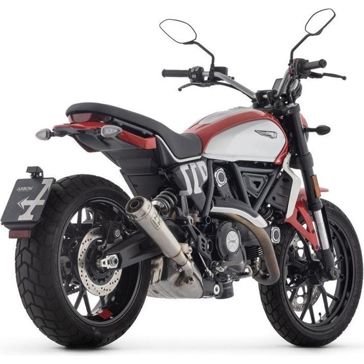 Arrow Exhaust Auspuff Pro-Race 71977PRI Edelstahl für Scrambler 800 2023- - Motorradteile & Ersatzteile - Auspuff