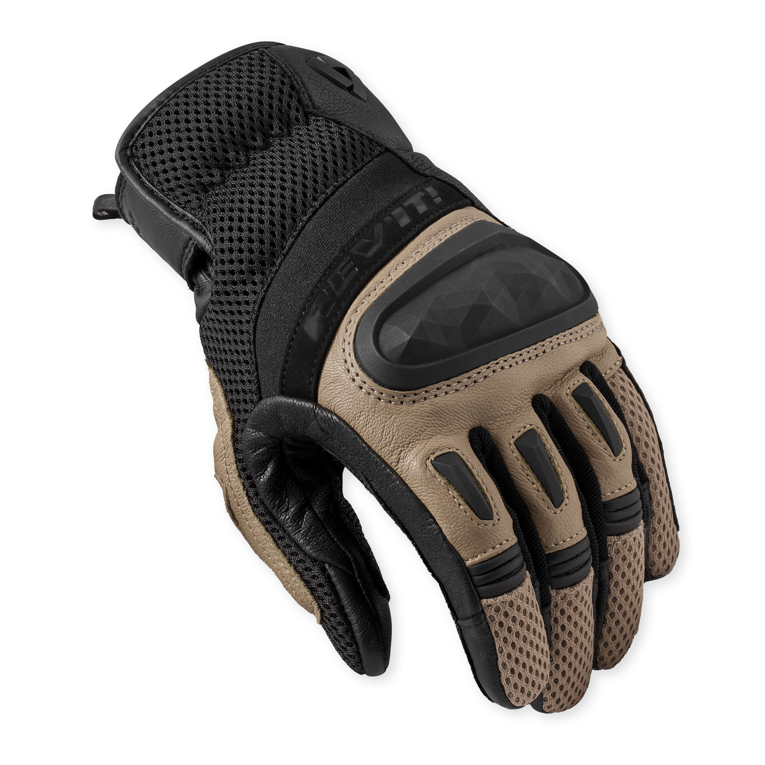 REV'IT!-Dirt 4 Handschuh schwarz/sand M-0002082007174009