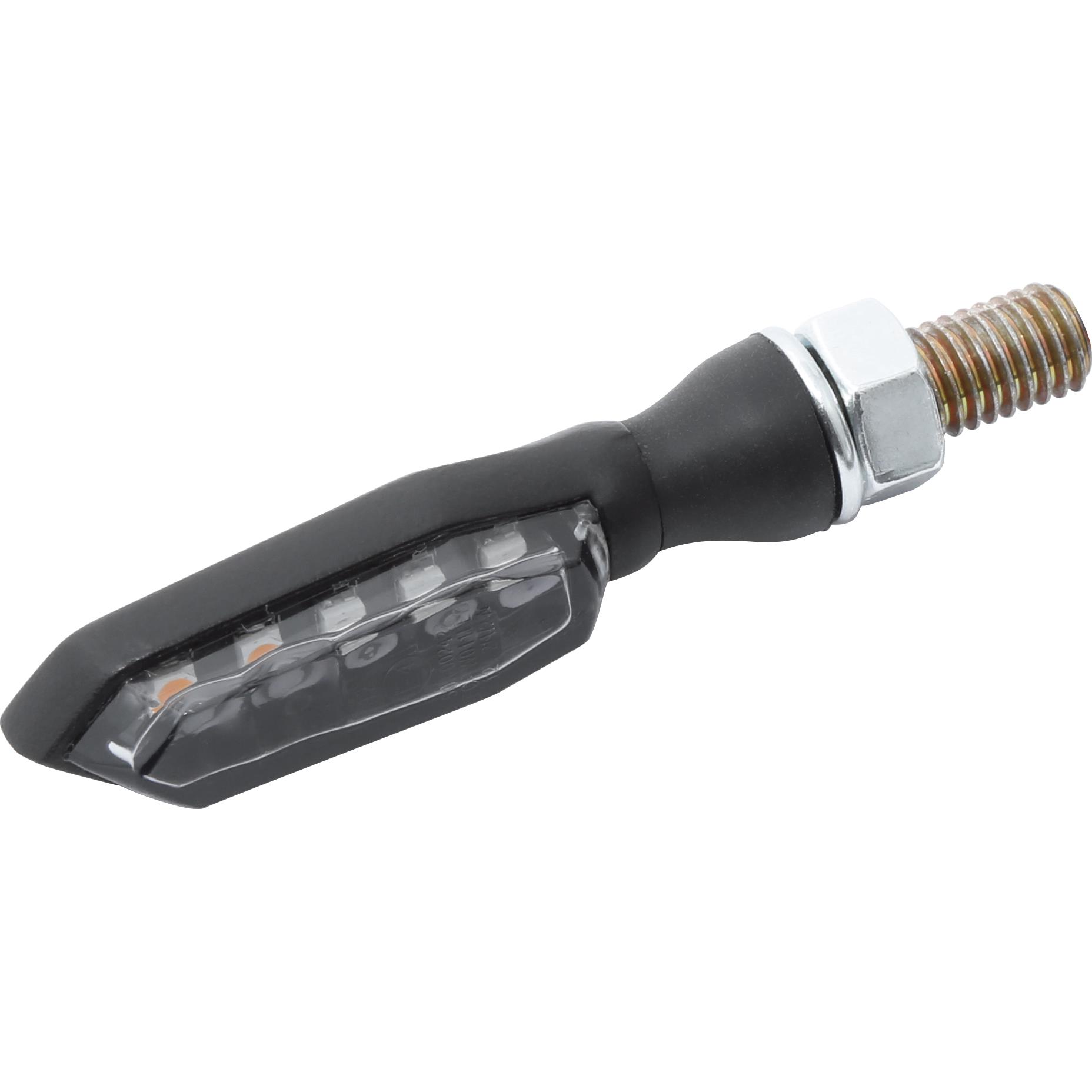 Highsider-LED Metall Rücklicht/Blinkerpaar Sonic-X1 M8 getöntes Glas-5705601029001210