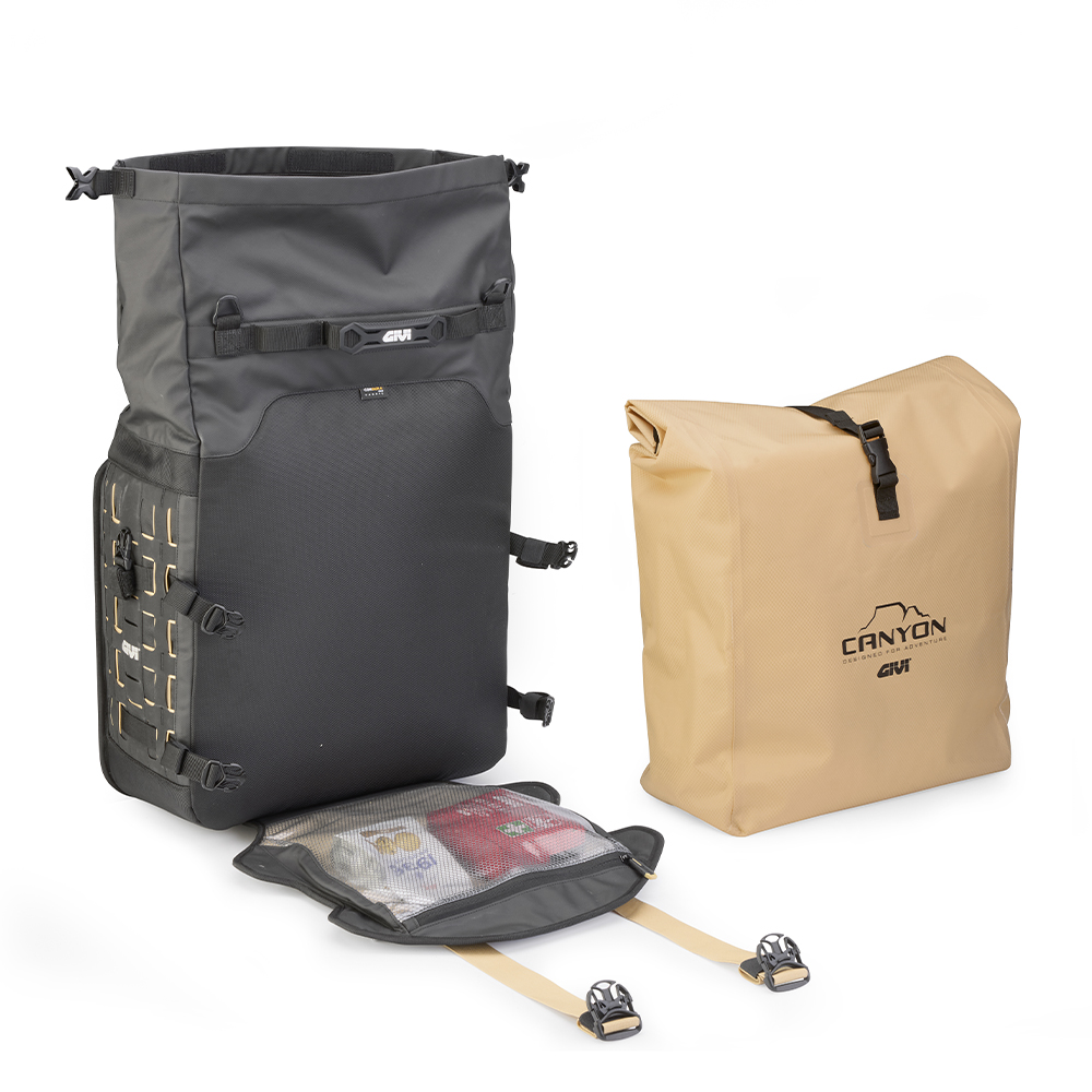 Givi-GravelT Satteltaschenpaar für Träger GRT709B, 70 Liter-5733221197000000