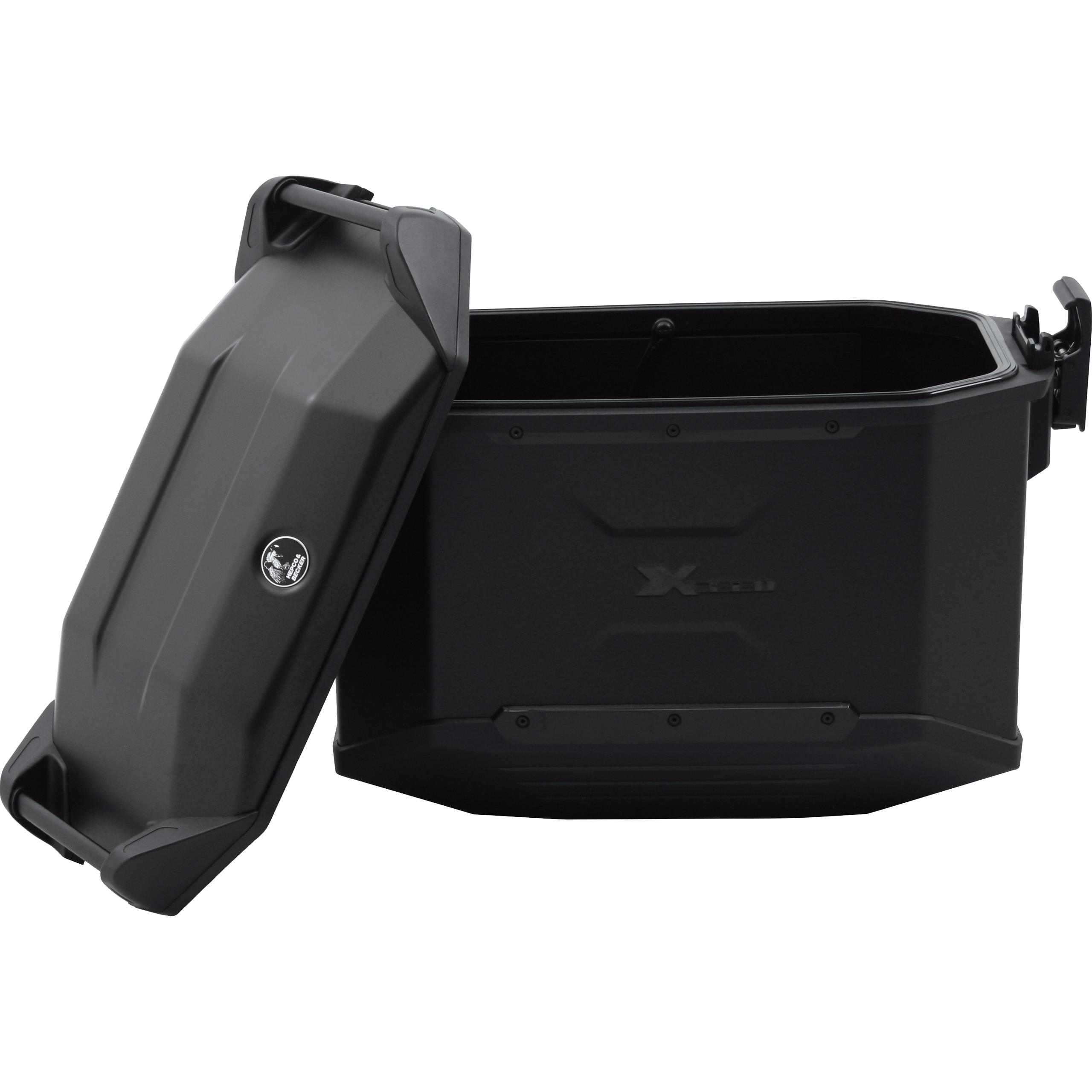 Hepco & Becker-Seitenkoffer Xceed Aluminium 38 Liter schwarz rechts-5728051201000331