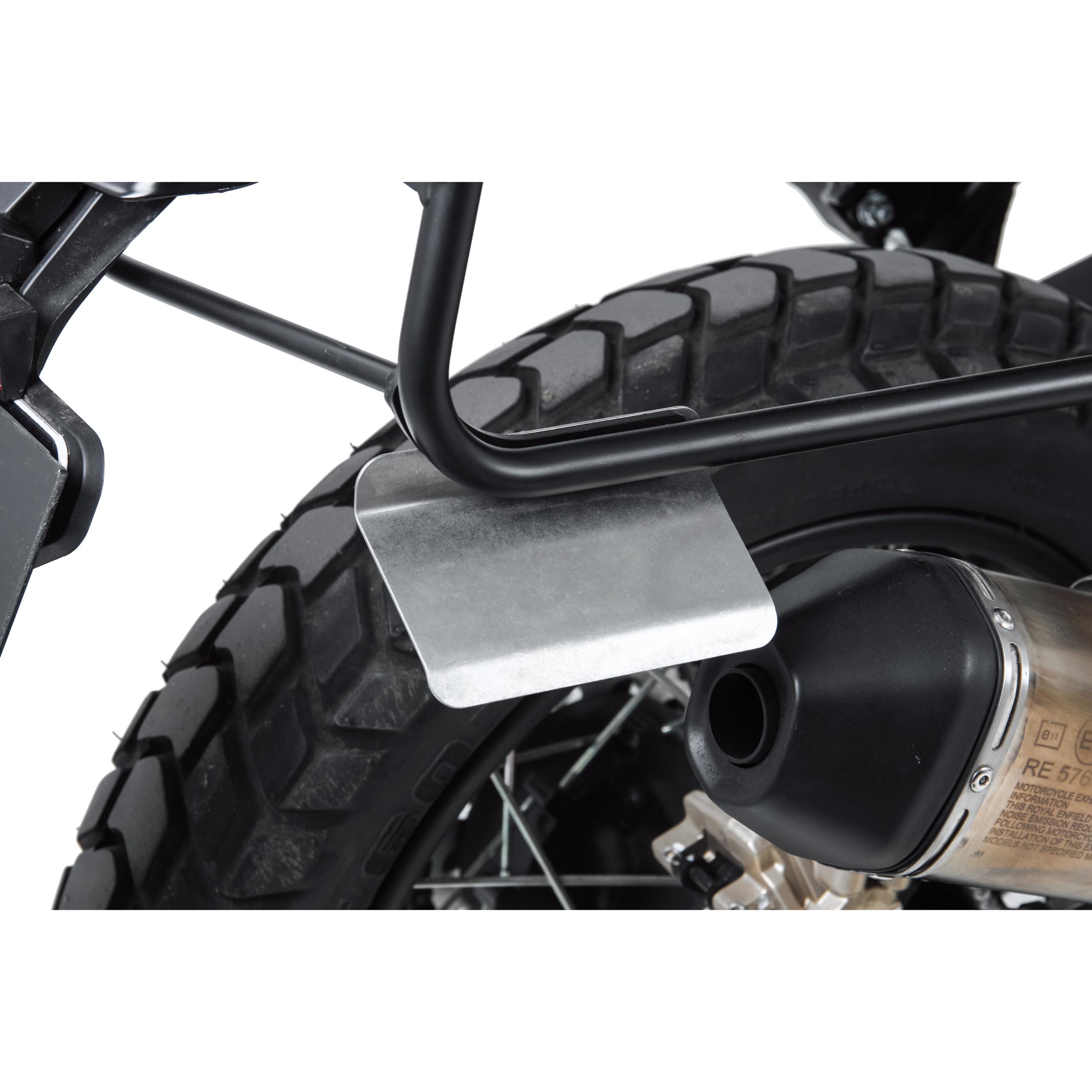 Hepco & Becker Hitzeschutzblech für Seitenträger für Royal Enfield Himalaya - Motorradzubehör - Motorradgepäck