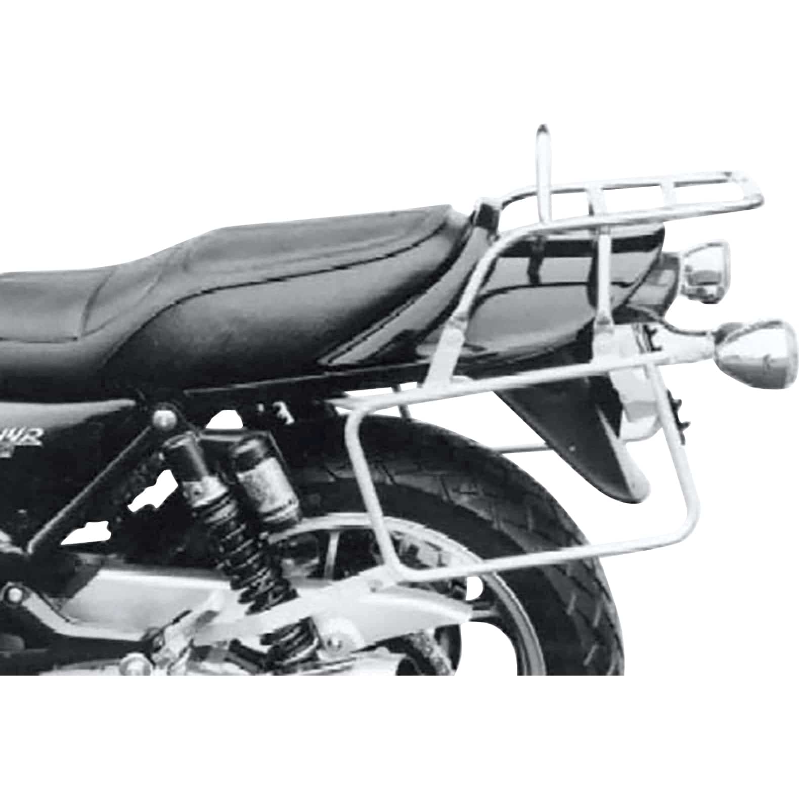 Hepco & Becker Komplett-Kofferträger chrom für Kawasaki Zephyr 1100 - Motorradzubehör - Motorradgepäck