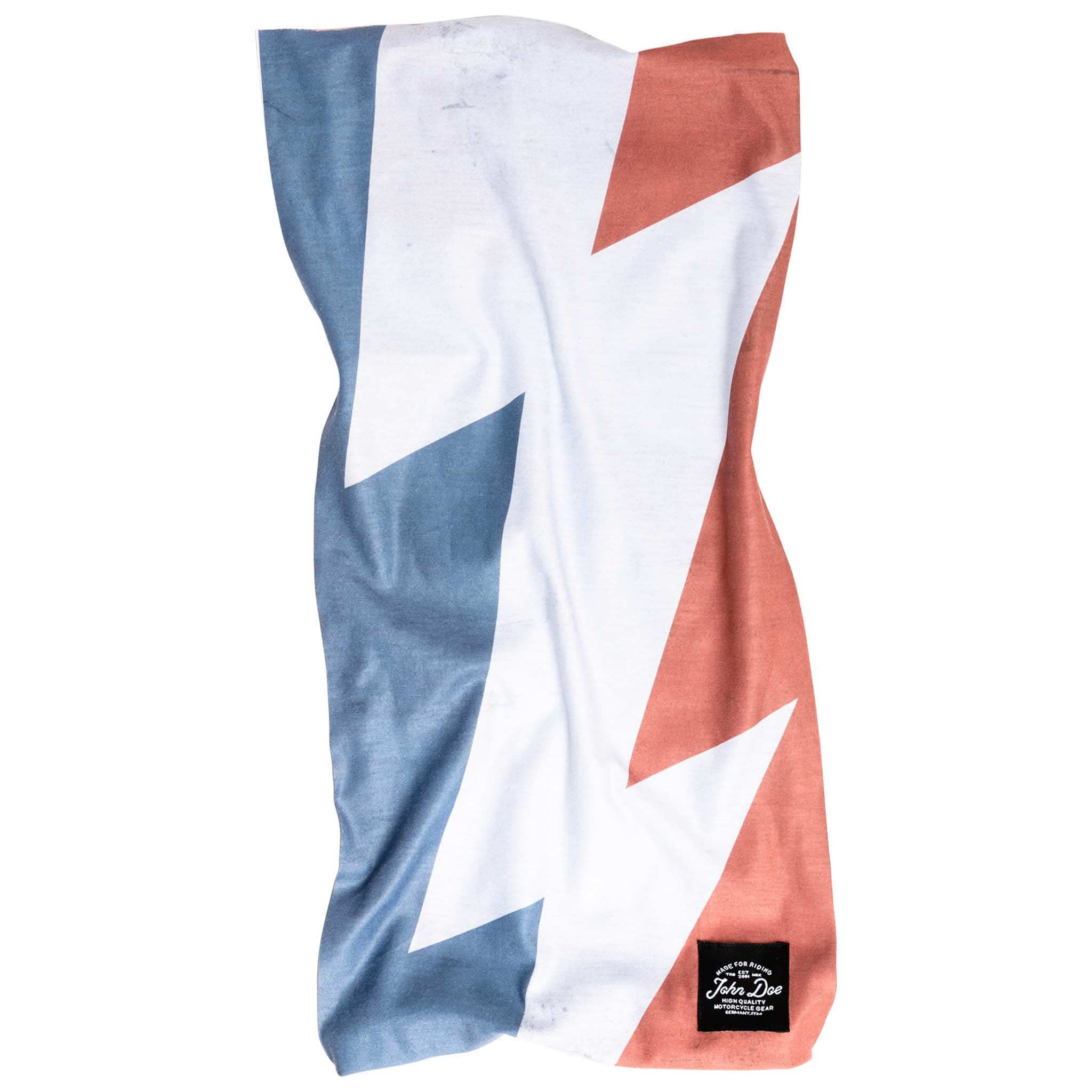 John Doe-Tube United Flash Big Halstuch weiß/blau/rot-0000503999060