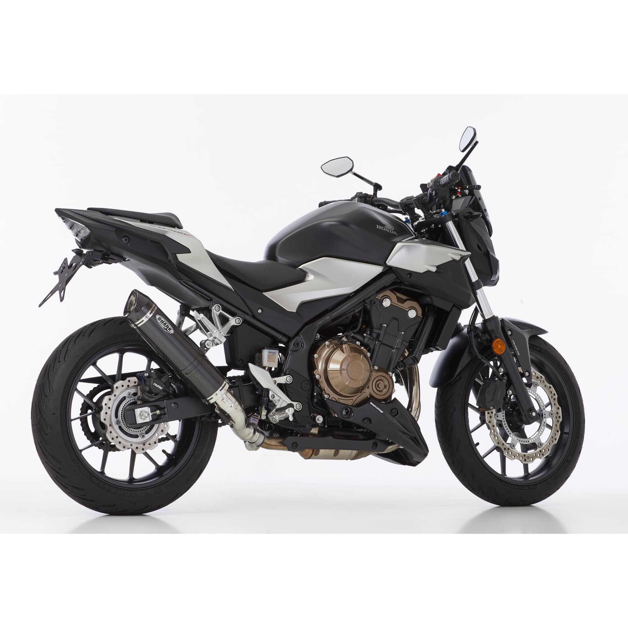 Shark exhaust Auspuff Street GP Carbon für Honda CB/CBR/NX 500 2024- - Motorradteile & Ersatzteile - Auspuff