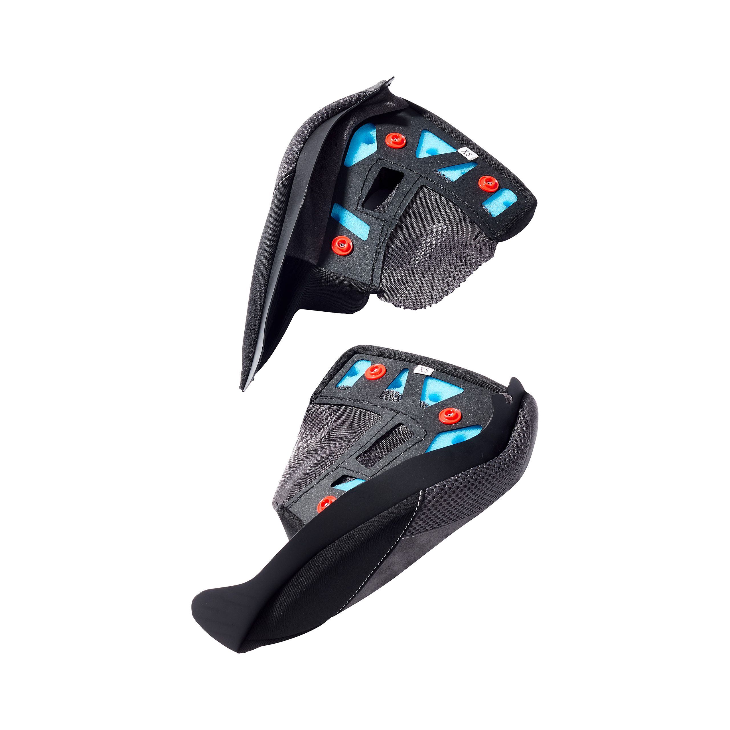 Craft Cheek Pads for Jet Helmet Comfort SV, Black, Size M (30 mm)