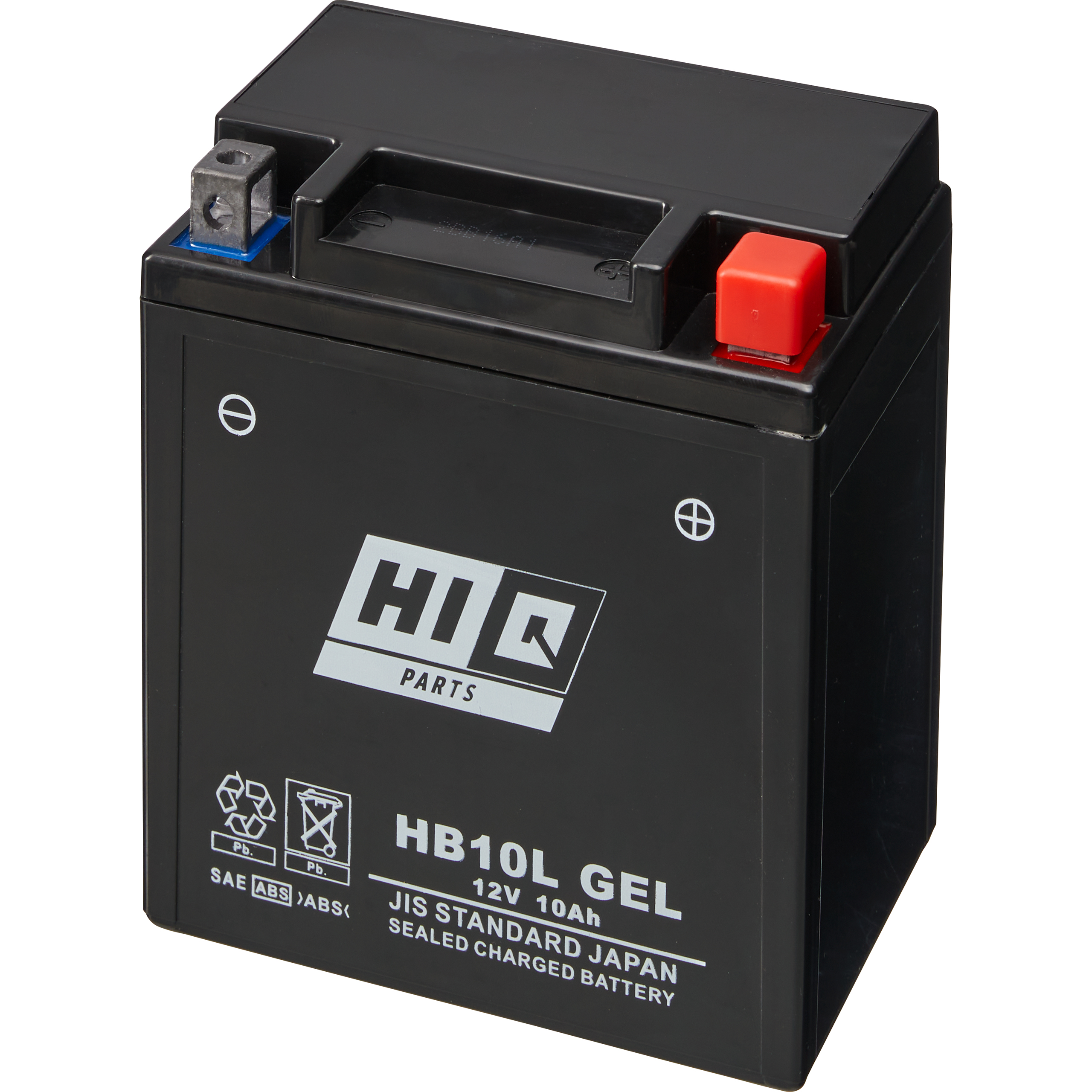 Batteria AGM Gel sigillata Hi-Q HB10L-A2, 12V, 10Ah (YB10L-A2,